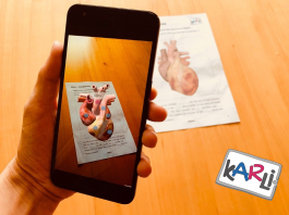 KARLI – Kidfriendly Augmented Reality Learning Interface look into KARLI - AR mode on smartphone