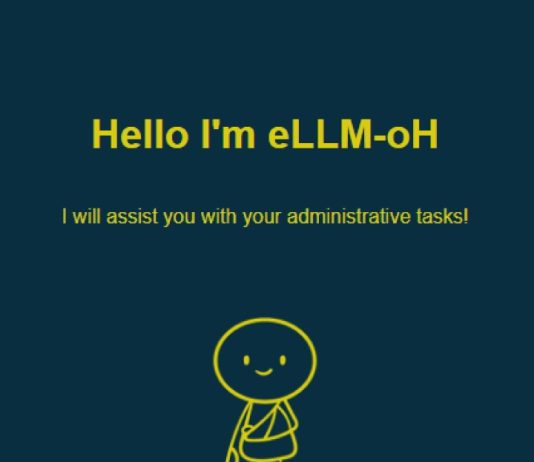 eLLM-oH – Enabling Large Language Models in the Organization of Hospital