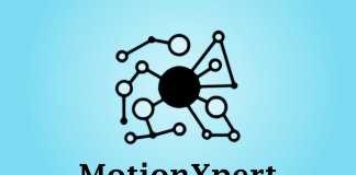 MotionXpert MotionXpert - Realtime Movement Assessment Logo with interconnected dots and blue background.