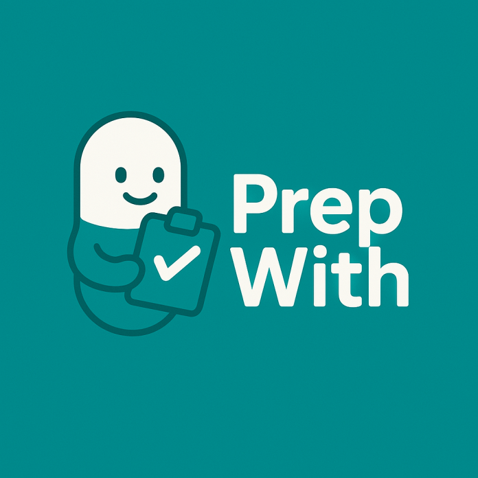 PrepWith Logo AI generated